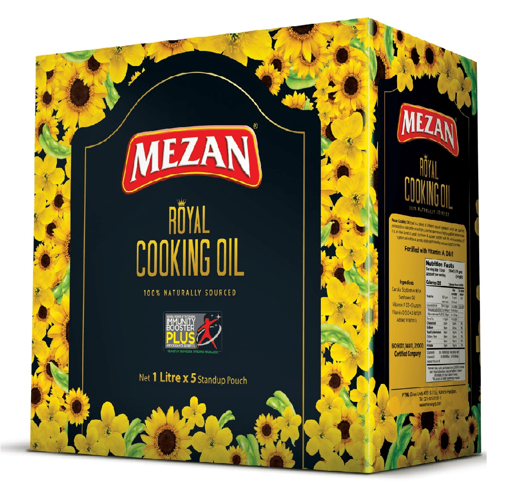 MEZAN POYAL COOKING OIL 5L PACK CTN.