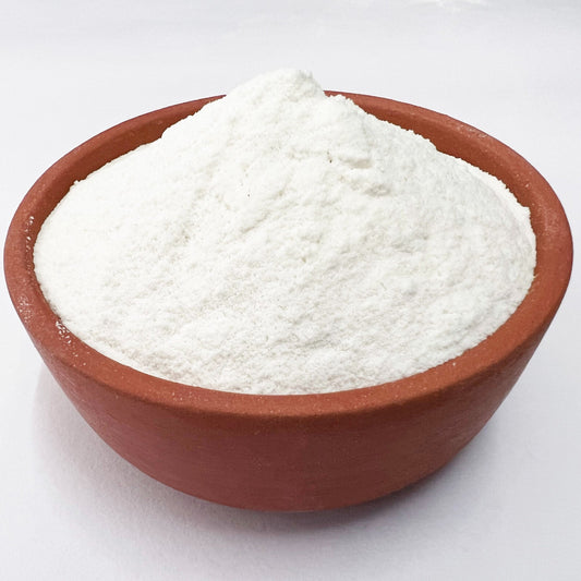 MUQADDAS MART FOOD \ WHITE RICE ATTA LOOSE [ CHAWAL KA ATTA ] 2KG.