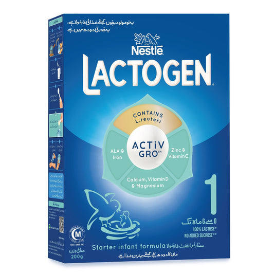 Nestle Lactogen 1 Baby Food Infant Formula 200g
