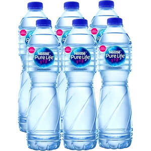 Nestle Pure Life Drinking Water 6 Pieces x 1.5L