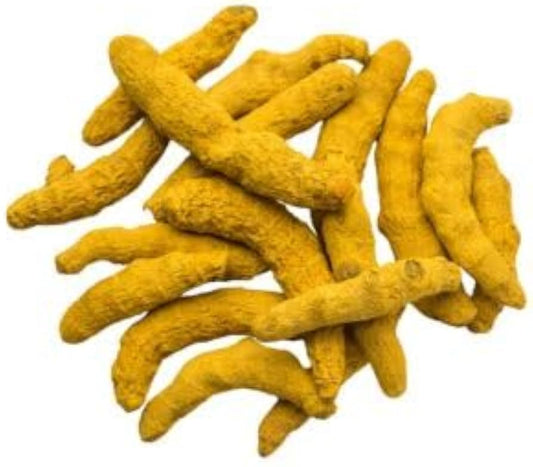 MUQADDAS MART FOOD WHOLE BIG TURMERIC [ SABUT BARI HALDI ] 100G