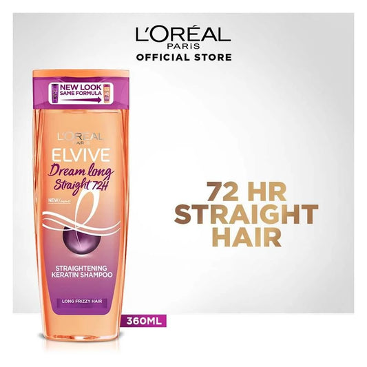 L'Oreal Keratin Straight Shampoo Paris 360ml