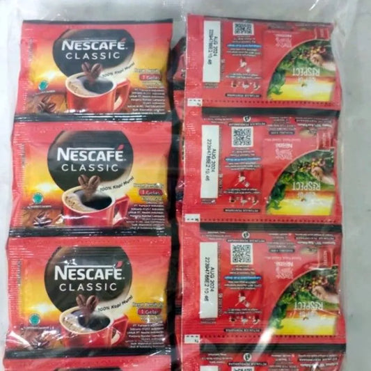NESCAFE CLASSIC COFFEE 2G [ PACK OF 60PCS ] 1CARD PACKET.