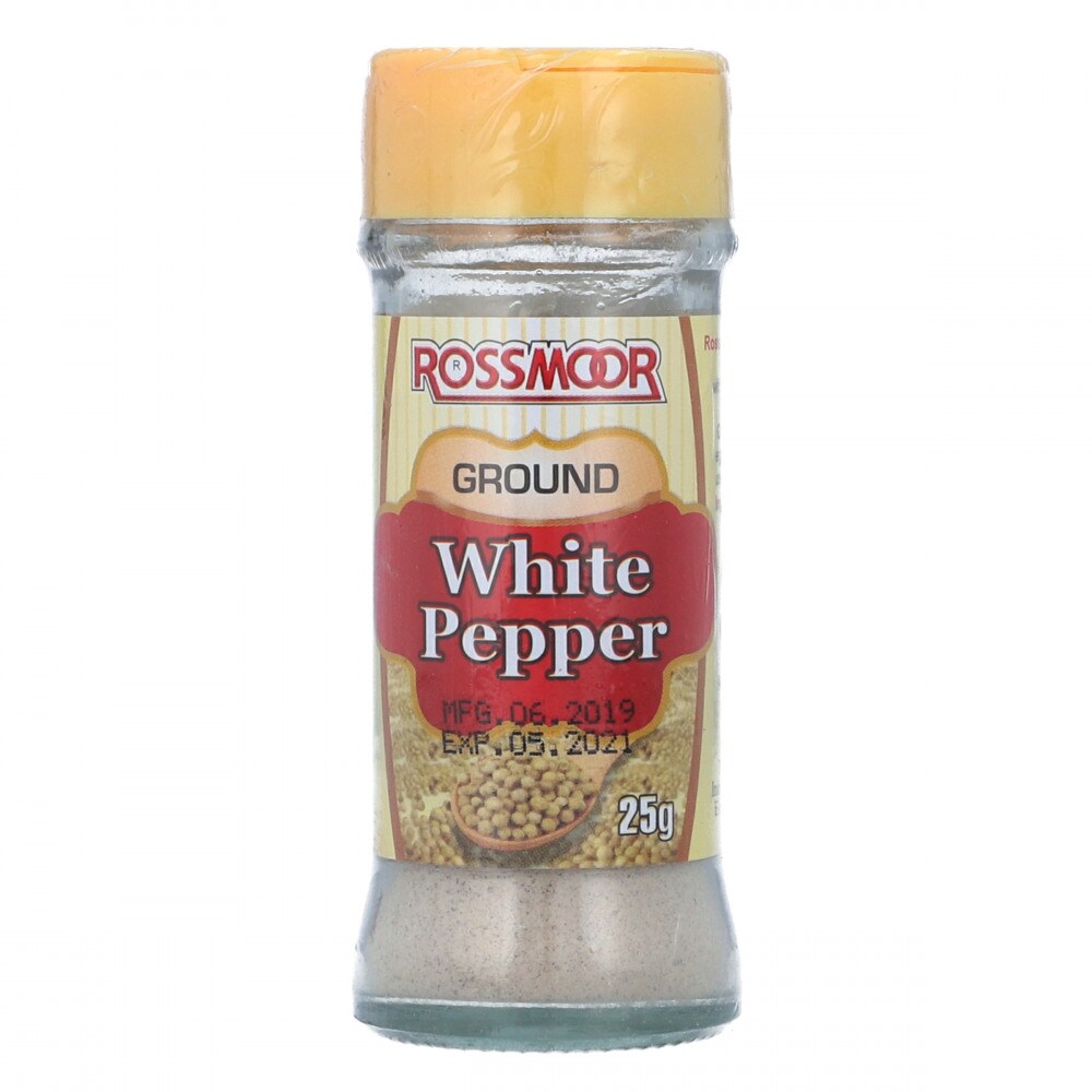 ROSSMMOR WHITE PEPPER BOTTLE 25G.