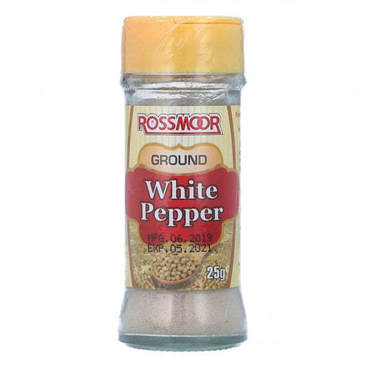 ROSSMMOR WHITE PEPPER BOTTLE 25G.