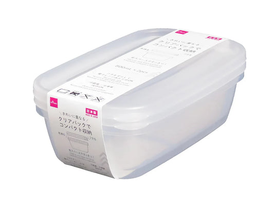 Daiso Kitchen Storage White Container 1pc