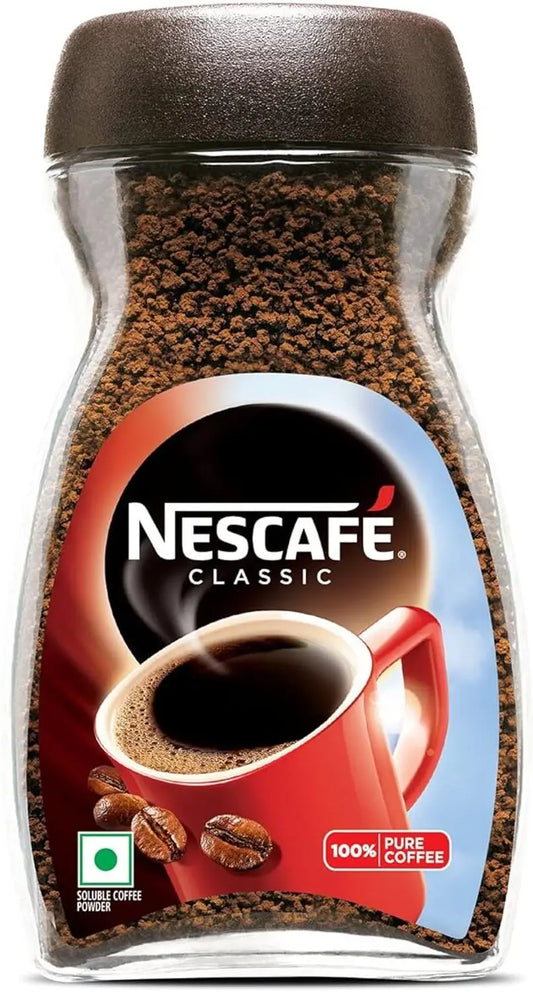 NESCAFE CLASSIC INSTANT COFFEE 50G BOTTLE.