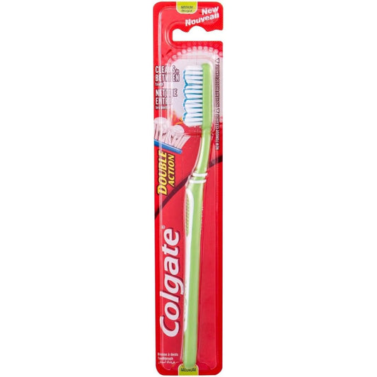 Colgate Toothbrush Double Action Medium 1 Piece