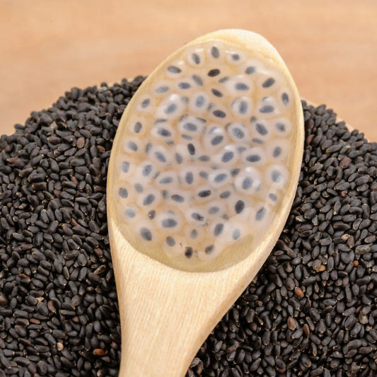 MUQADDAS MART FOOD DESI BASIL SEEDS [ TUKH MALANGA ] 100G