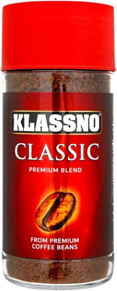 KLASSNO RICH BLEND IMPORTED COFFEE 100G BOTTLE.