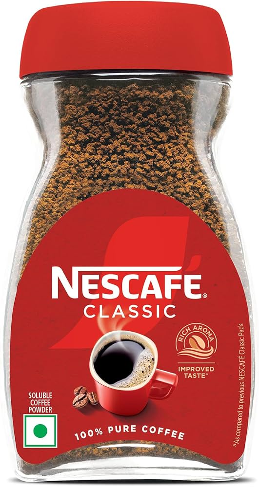 NESCAFE CLASSIC IMPORTED COFFEE 100G BOTTLE.