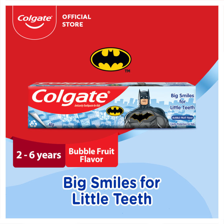 Colgate Anticavity Bubble Fruit Flavor Kids Toothpaste (2 to 6 Years) 60g