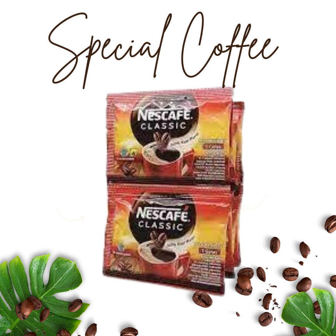 NESCAFE CLASSIC COFFEE 2G SACHE [ PACK OF 5PCS ] .