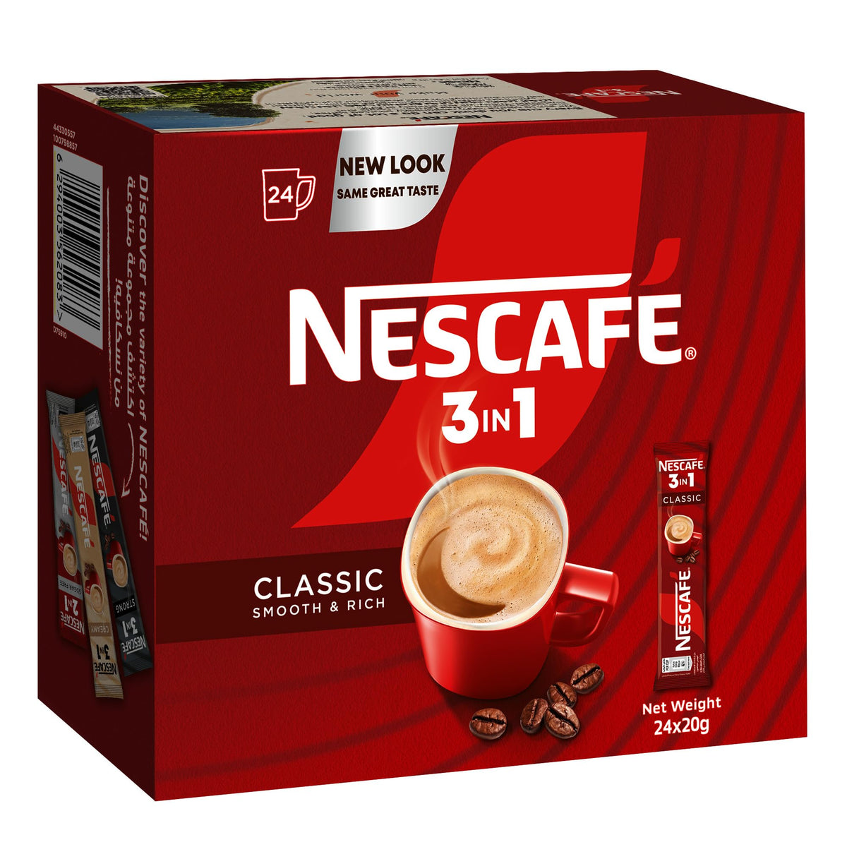 NEACAFE 3 IN 1 CLASSIC [ PACK OF 50 ] 1.5 G 50 SACHE BOX.