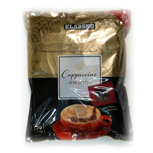 KLASSNO'S CAPPUCCINO COFFEE MALAYSIA 25G 5P.