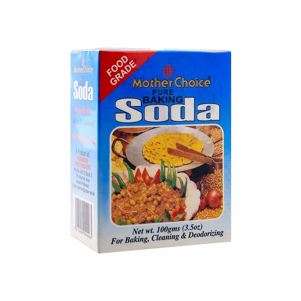 ROSSMOR PURE BAKING SODA POWDER 100G BOX.
