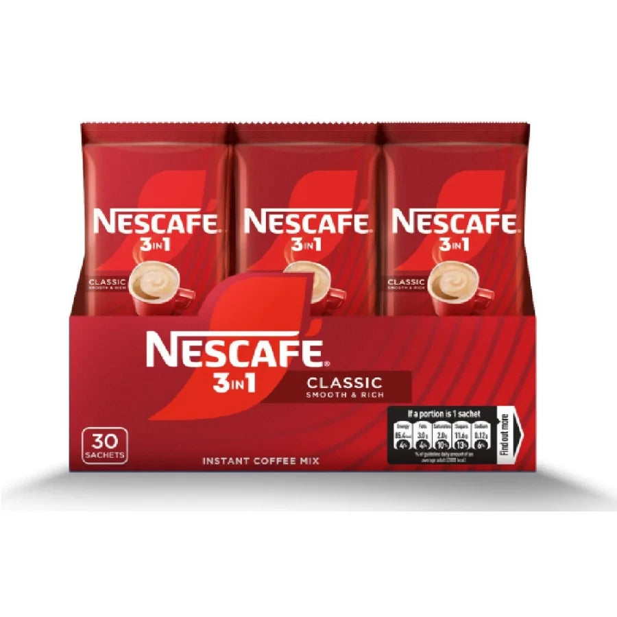 NEACAFE 3 IN 1 COFFEE 18G 6P SACHE PACK.