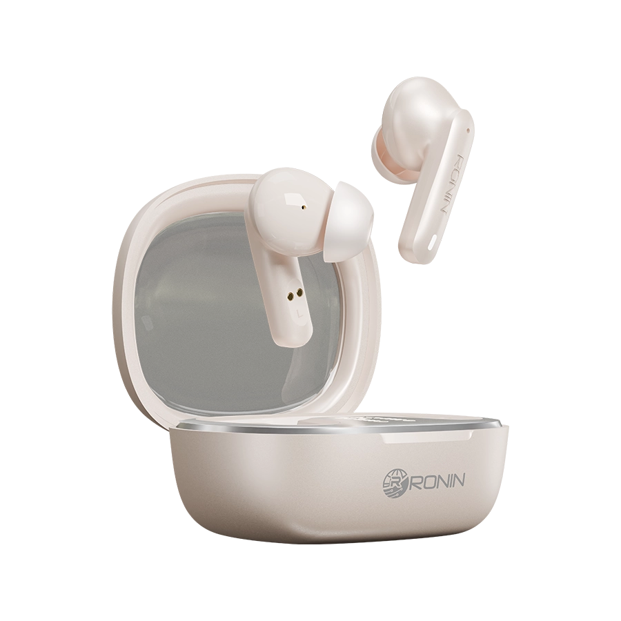 Ronin R-540 Cream Earbuds
