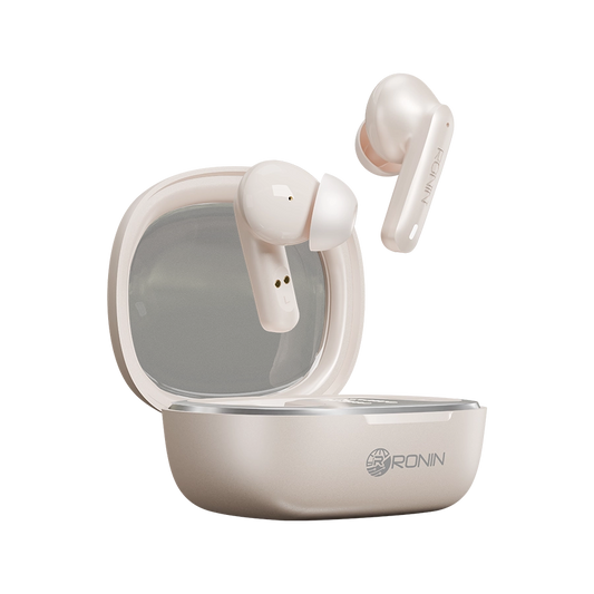 Ronin R-540 Cream Earbuds