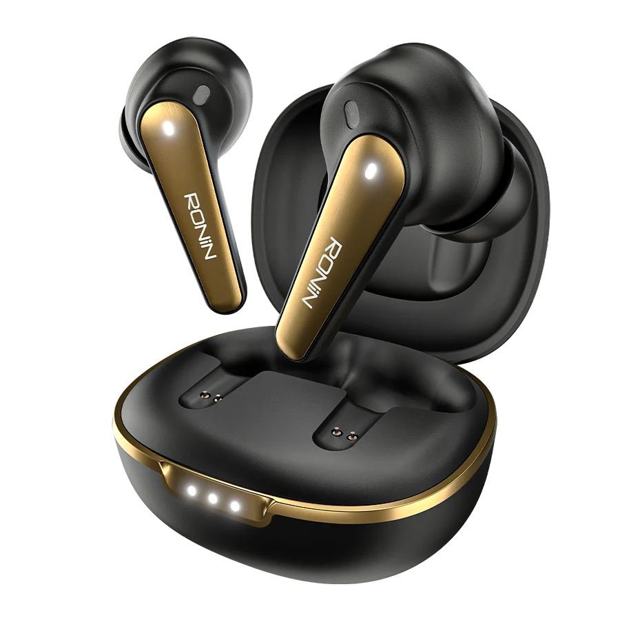 Ronin R-7065 Eclipse Earbuds Black