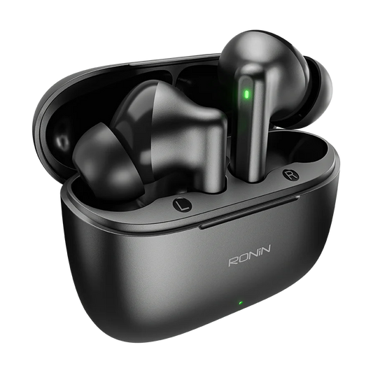Ronin R-740 Black Earbuds