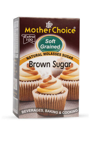 ROSSMOOR MOTHER CHOICE BROWN SUGAR 250G BOX.