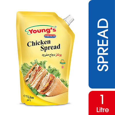 YOUNG'S CHICKEN SPREAD STAND UP POUCH 1OOOML