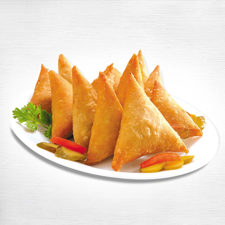 Chicken Veg Samosa (Fried) 6 Pieces