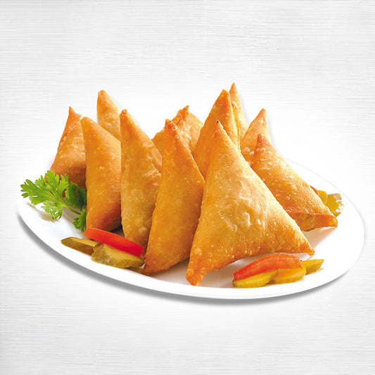 Chicken Veg Samosa (Fried) 6 Pieces