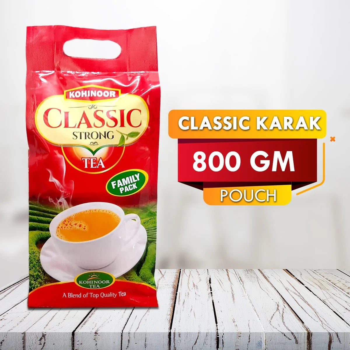 CLASSIC KARAK TEA [ KOHINOOR BRAND] 800G PACKET.