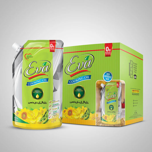 EVA COOKING OIL 5L POUCH.