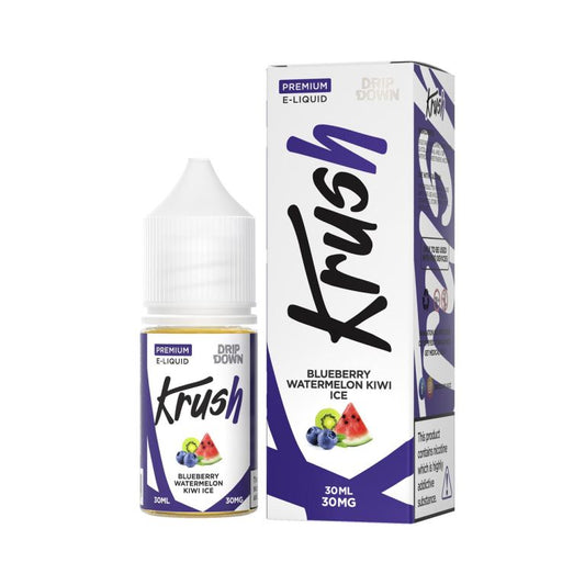 Drip Down Krush Series Blueberry Watermelon Kiwi Ice