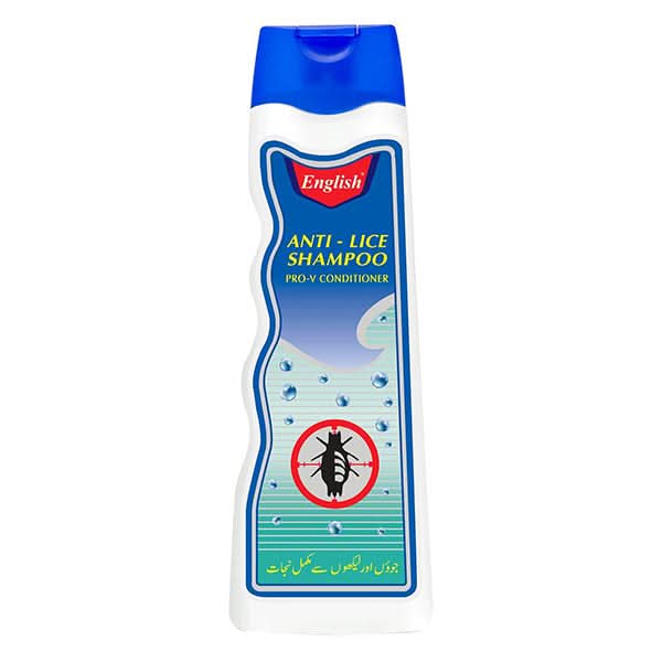 English Anti Lice Shampoo Family Pack 180ml