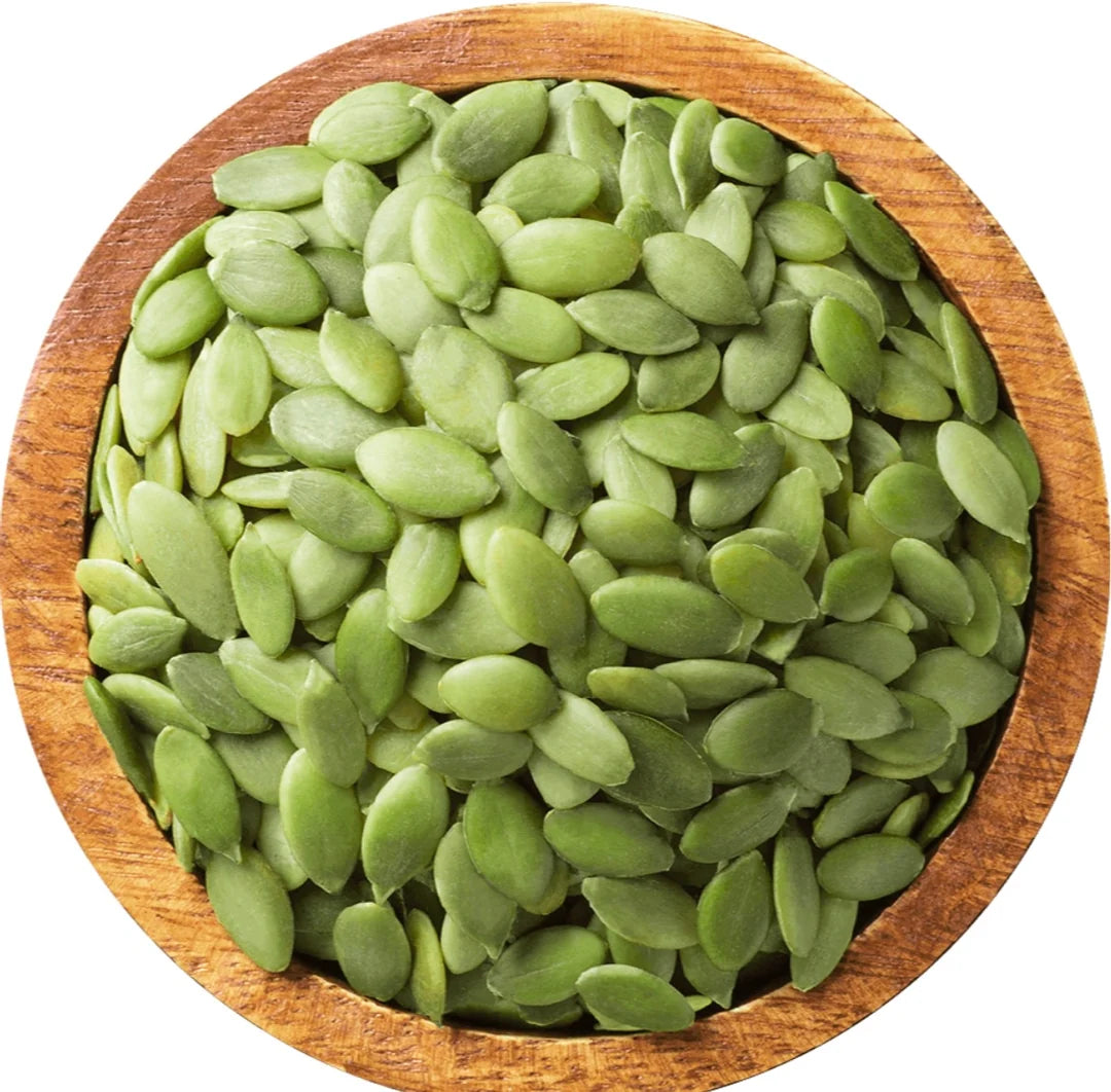 MUQADDAS MART FOOD GREEN PUMPKIN SEEDS [ KADU BEEJS] 200G