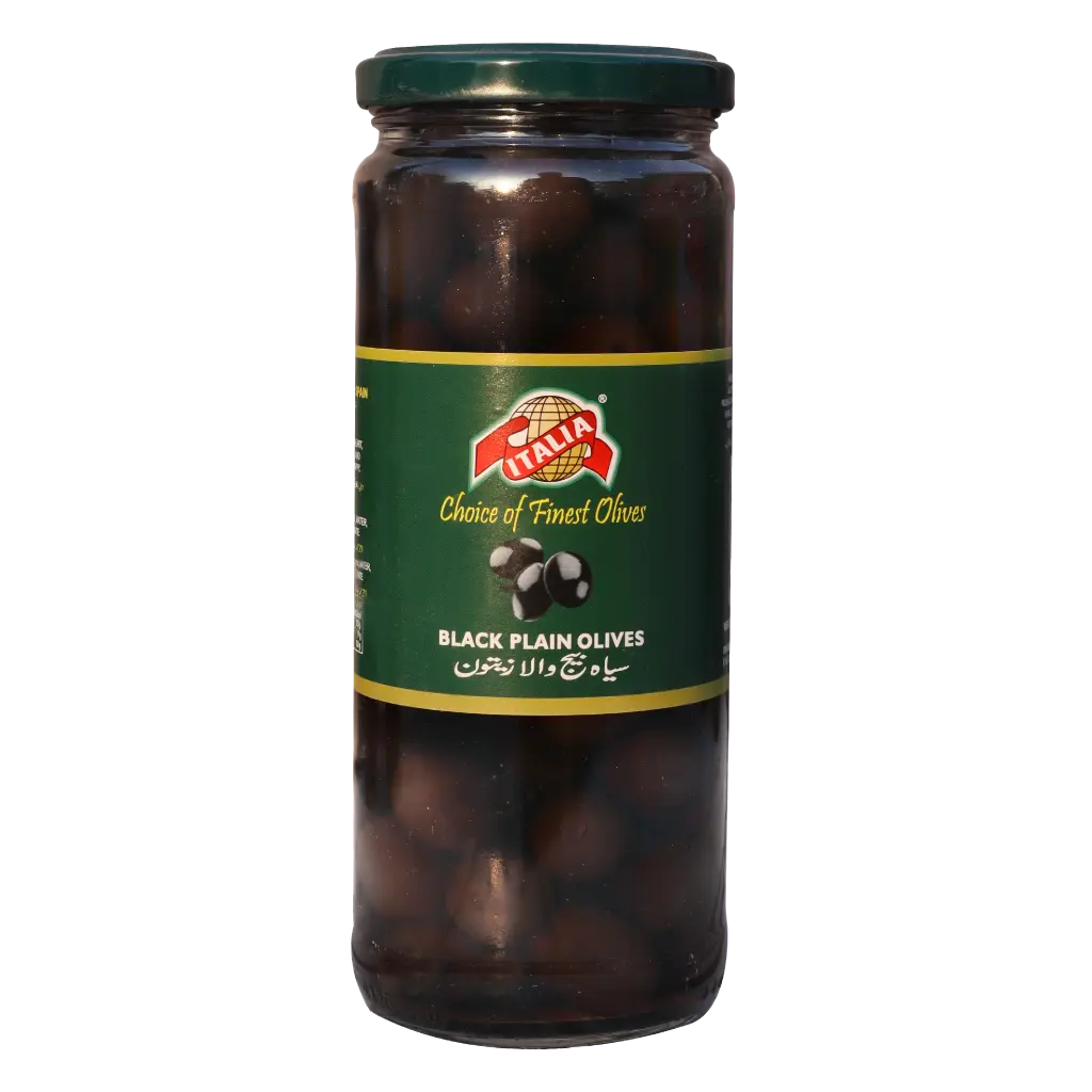 Italia Pitted Black Olives 230g