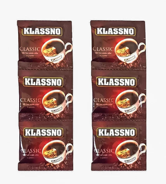 KLASSNO'S IMPORTED BLEND COFFEE 2G [ PACK OF 10PCS  ] SACHE.