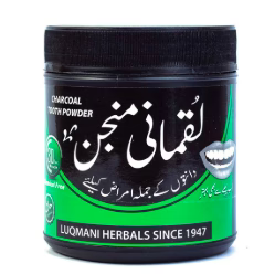 Luqmani Manjun Charcoal Tooth Powder 80g