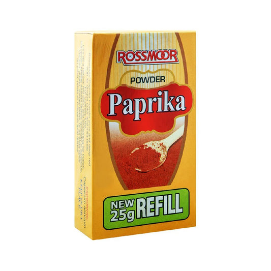 ROSSMOR PAPRIKA POWDER 25G BOX.