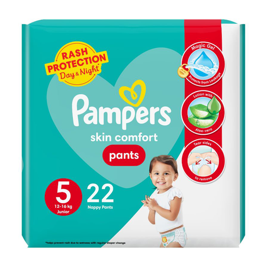 Pampers Baby Diapers Skin Comfort Pants (16kg) 22 Pieces