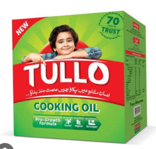 TULLO COOKING OIL 5L POUCH CTN.