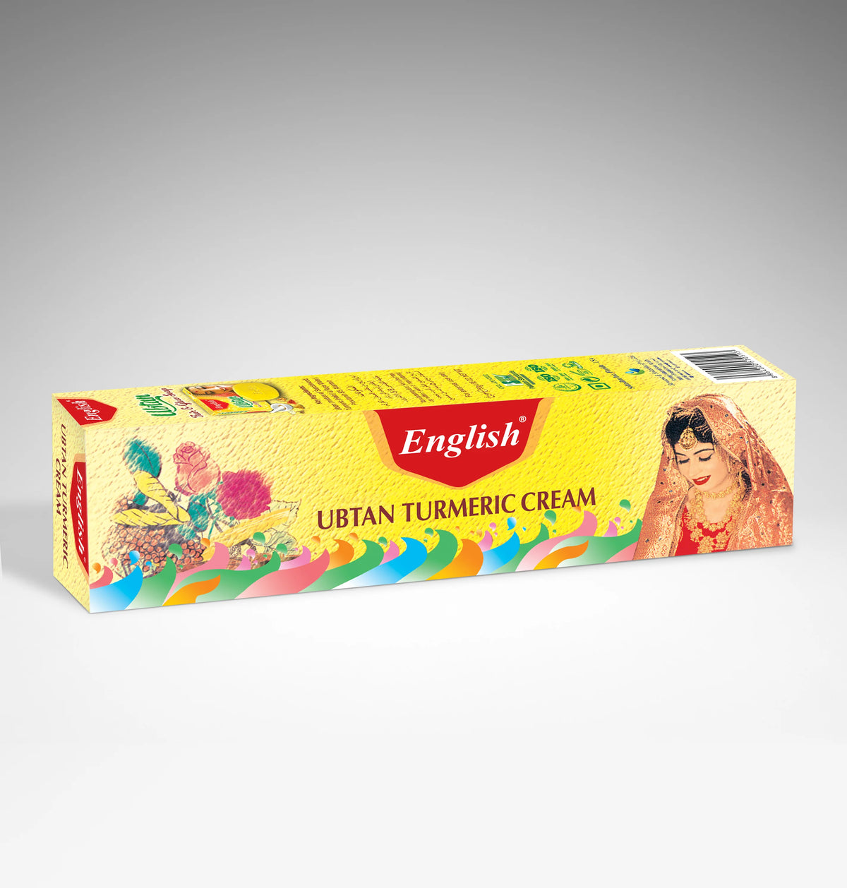 English Ubtan Turmeric Cream (Large) 1 Piece