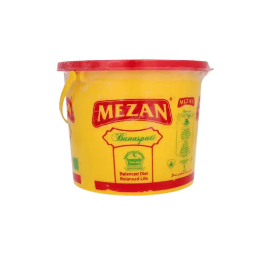 MEZAN BANASPATI GHEE 2.5KG BUCKET.