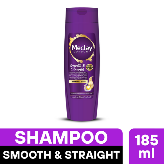Meclay London Smooth & Straight Shampoo 185ml