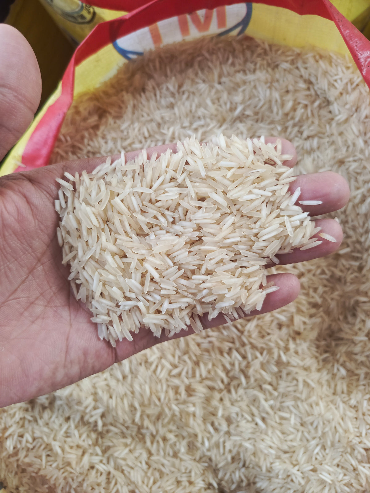 MUQADDAS RICE TRADDERS \ AL NOOR DHAMAKA 1121 KERNEL RICE 1KG