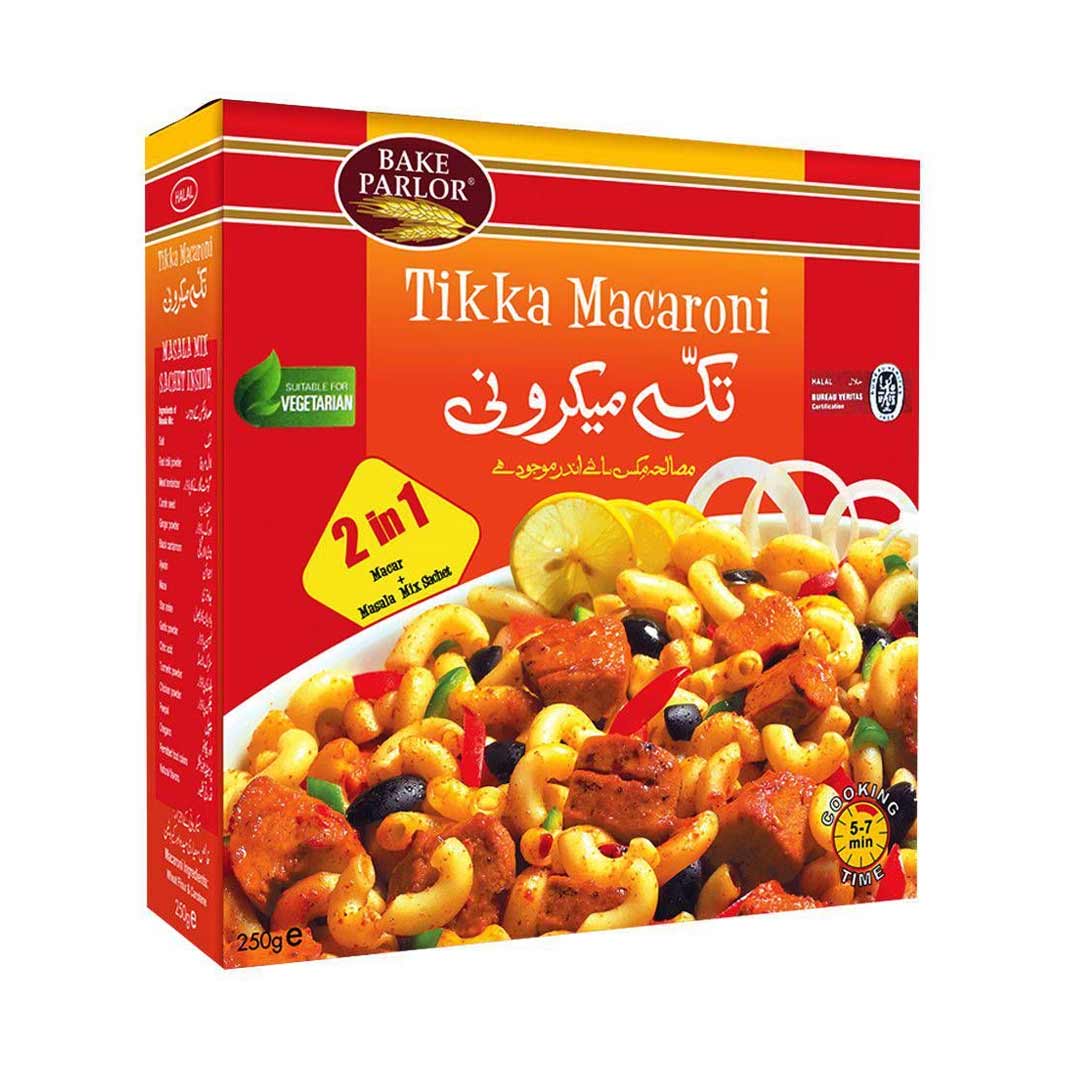 BACK PARLOR TIKKA MACRONI 250G