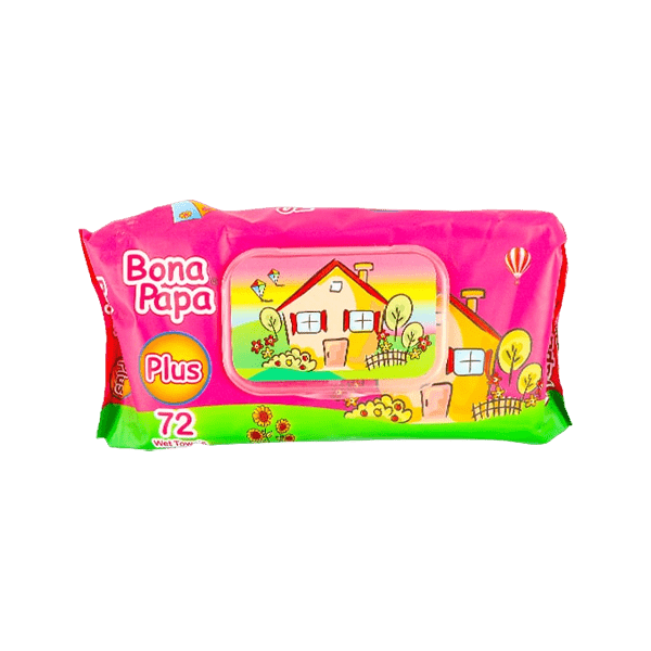 Bona Papa Wipes 72pcs