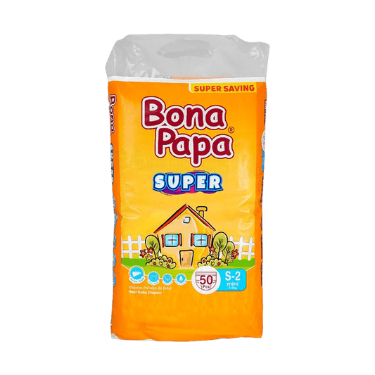 Bona Papa Super Baby Diapers Small Size 2 50 Piece Pack