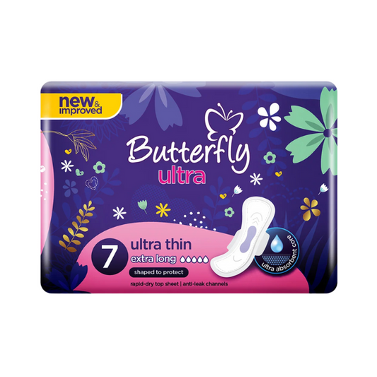 Butterfly Ultra Thin Extra Long Pads 7 Pieces