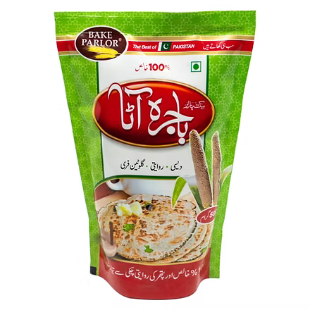 BACK PARLOR [BP BRAND] BAJRA ATTA POUCH 500G.