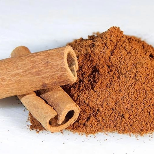 MUQADDAS MART FOOD NATURAL CINNAMOM STICK POWDER [DAAR CHINI POWDER] 50G